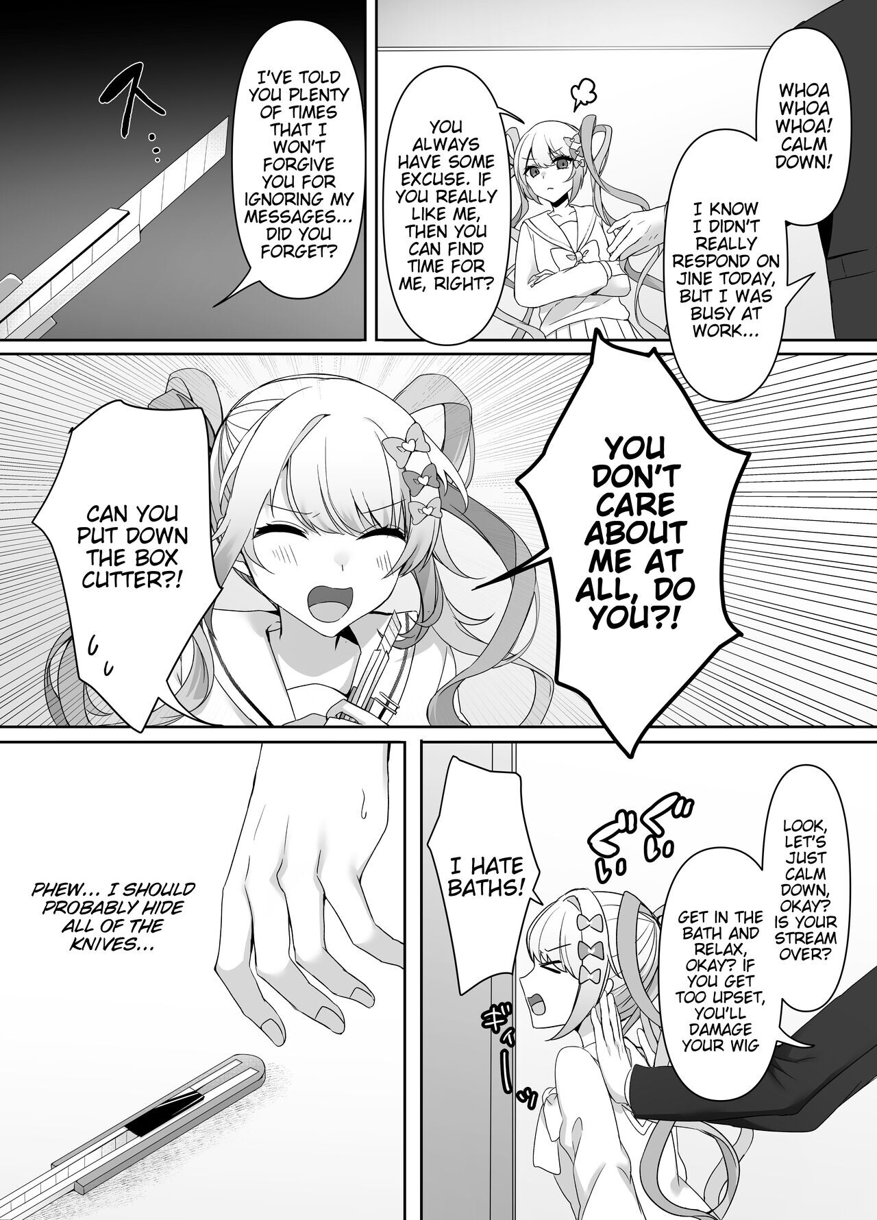 Hentai Manga Comic-I Can't Resist Ame-chan.-Read-3